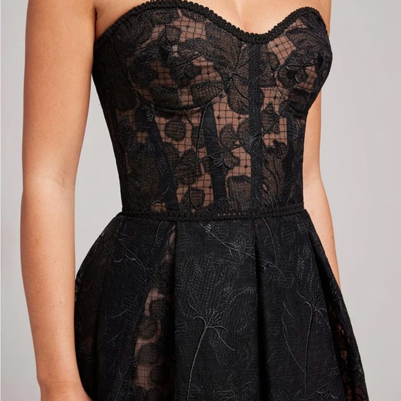 Nadine Merabi- OLIVIA BLACK DRESS - Picture 2 of 6